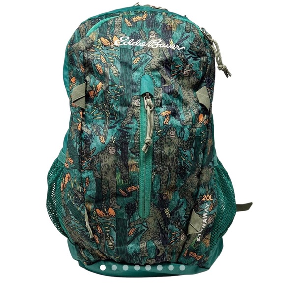 Eddie Bauer Sasquatch Bigfoot Stowaway packable backpack - Picture 1 of 4